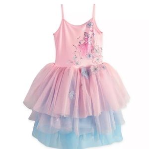Disney Store Aurora Leotard Tutu Dress - Size 4